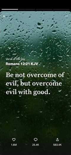 Romans chapter 12 verse 21