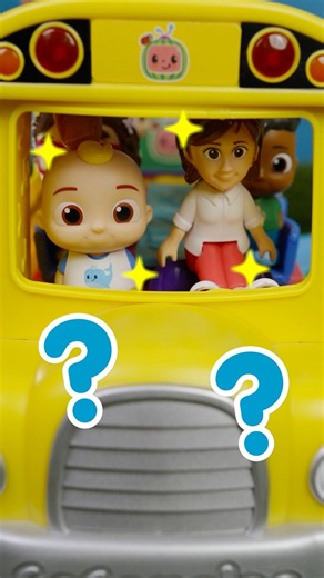 What Can We Do on the School Bus? 🚌🎶🚌 Fun Wheel on the Bus Toy Play! #CoComelon #Shorts