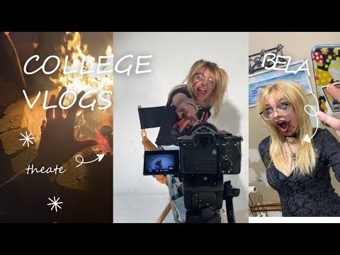 GUYS I BLEACHED MY HAIR!.. kinda : College Vlogs ep:06