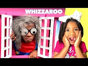 Kids Pretend Play with Playhouse