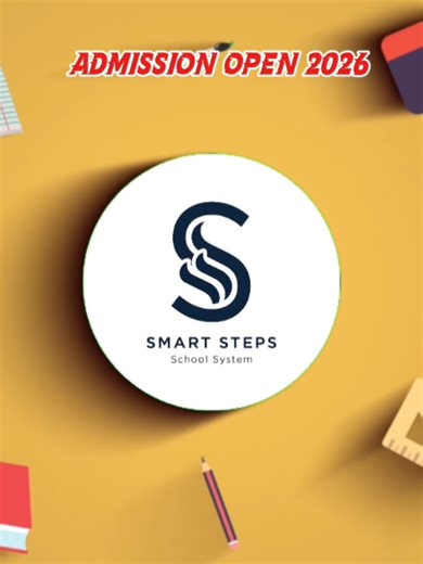 Admission open 2026 #education #smartstepsschoolsystem #learning #activity #admissionopen