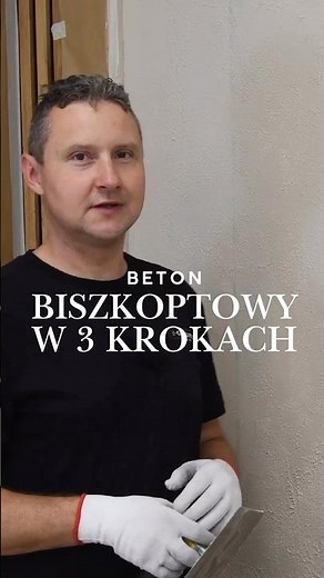 Beton Architektoniczny w 3 krokach | Jak krok po kroku wykonać beton na ścianie? Biszkoptowy Beton