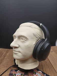 Android Headset Stand - Brent Spiner Headphone Holder - Gift for Dad - Gift for Gamer - 3D Printed Stand - Gift for Him - Gaming Room Decor - Etsy