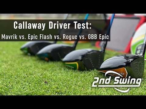 Callaway Sub Zero Driver Comparison: Mavrik, Epic Flash, Rogue, GBB Epic | Trackman Test