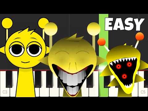 Simon Phase 1-5, Sprunki Retake & Abgerny - EASY Piano