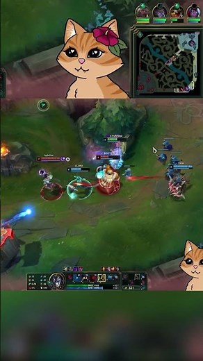 she tricked them both and lived #leagueoflegends