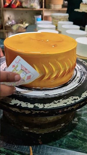 butterscotch cake design/ how to make easy butterscotch cake at home #shorts #buttercreamcake #reels