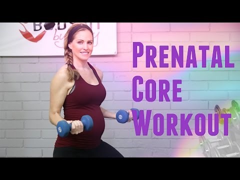 15 Minute Prenatal Core Workout: Ab exercises for pregnancy