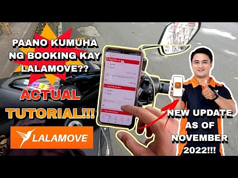 LALAMOVE-PAANO KUMUHA NG BOOKING KAY LALAMOVE| LALAMOVE APP TUTORIAL|SHEEPVLOGS