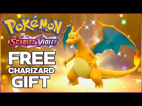 Get a FREE Charizard in Pokemon Scarlet & Violet