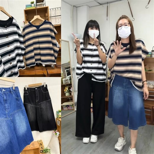 出口熱賣款補貨報到 📣📣 重溫影片～ 一件幾種著法變化多 👍🏻👍🏻 加件長䄂打底入秋岩晒 🍁🍁 🛒 https://www.fifty-fifty5050.com/products/-出口廠貨--x659-three-way-stripe-top 🛒 https://www.fifty-fifty5050.com/products/特批-韓系側開叉彈力牛仔裙-h7035 🍁 秋 冬 加 碼 優 惠 🍁 ⋯⋯⋯全 店 貨 品⋯⋯⋯ 🛒 消費滿$200 即減$20 🛒 消費滿$400 即減$40 🛒 消費滿$600 即減$60 ＊如此類推．加單優惠一樣 ＊購物車尾部會顯示扣減優惠 | fifty-fifty fashion & clothing