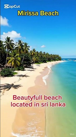🏖️ Paradise in Sri Lanka: Exploring Mirissa Beach’s Crystal Waters & Sunset Views