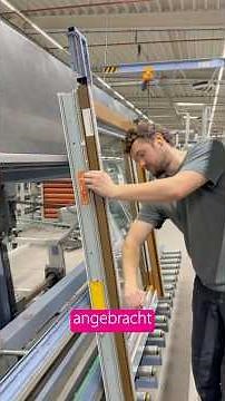 Einblick in die Praxis – Rollladenmontage 1 #ausbildung #fertigung #fenster #handwerk #montagevideo