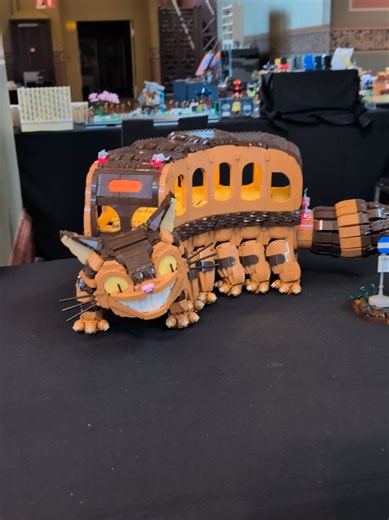 Incredible LEGO Studio Ghibli Models at Brickvention