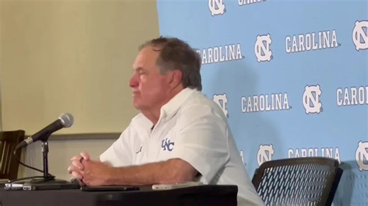 Bill Belichick press conference after UNC football win vs Charlotte: 'Big improvement'