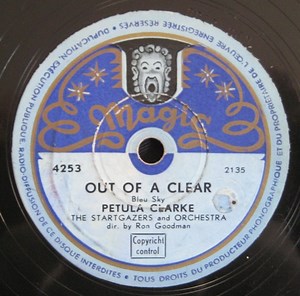 Petula Clarke - Out Of A Clear Blue Sky / Music, Music, Music