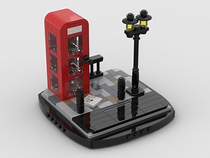 LEGO MOC-60031 Mini London street (Architecture 2020)