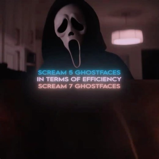 Scream 5 Ghostface vs Scream 7 Ghostface | In Terms Of Efficiency