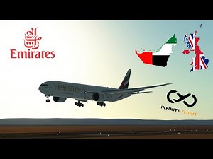 Infinite Flight: Dubai (DXB) to London (LHR) | Emirates Airways | Boeing 777-300ER