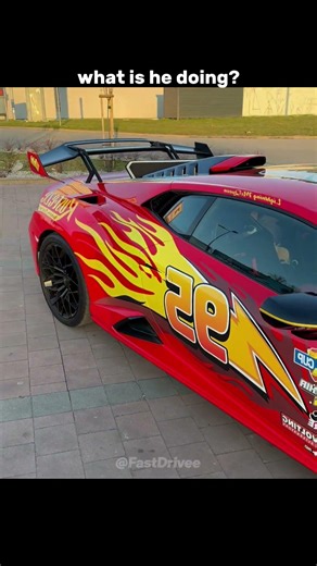 bro has a crazy sticker 🏎️
