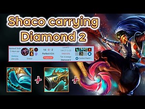 14-0 Shaco Jungle in Diamond 2 - S 11 to Master! [League of Legends] Full Gameplay - Infernal Shaco