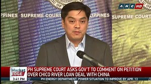 4.1K views · 29 reactions | BREAKING: The Supreme Court asks the government to comment on the petition over the Chico River loan deal with China. #ANCRecap Full story: https://news.abs-cbn.com/news/04/10/19/supreme-court-asks-govt-to-respond-to-petition-vs-china-loan-deal | ANC 24/7 | Facebook