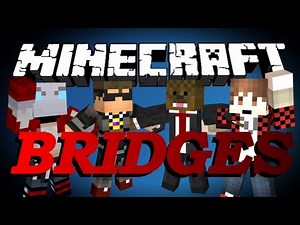 Minecraft Bridges 2.0 Minigame w/SkyDoesMinecraft, BajanCanadian and NoochM #3 | JeromeASF