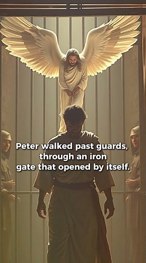 Unveiling The Angelic Rescue: How Peter Escaped the Inescapable Prison | Bible Story