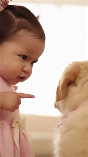 Baby Princess vs. Arrogant Puppy — The Sweetest Showdown