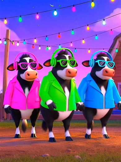 FUNNY COW DANCE 😂 │Cow Song & Cow Videos 2025 | Cow dance mix | funny dancing cow | mooing cow |moo