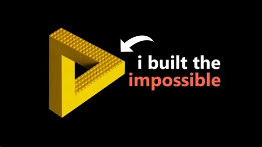 我搭建了不可能存在的乐高三角体（令人惊叹的乐高视觉错觉） - SpitBrix