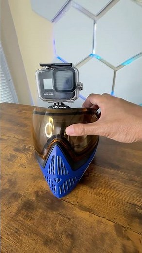 Airsoft Dye mask plus GoPro to elevate your game footage
