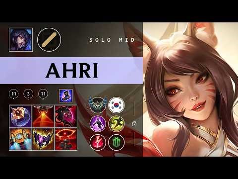 Ahri Mid vs Aurora - KR Challenger Patch 26.06