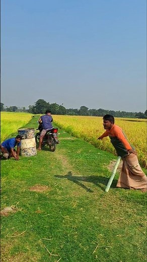 "He Was Floating in Mid-Air?! The Perfect Motorcycle Prank Setup! 😱😂"