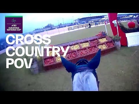 Rider's POV: Cross Country Course filmed with a helmet camera!