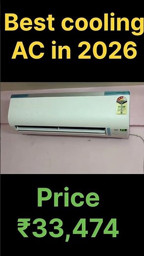 Best budget cooling AC 2026 | Daikin 1.5 ton 3star Ac (2026 model) price ₹33,474 |