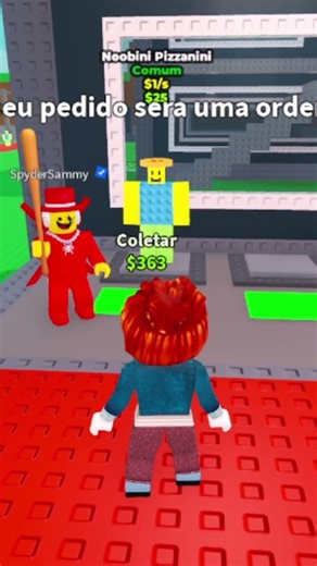 OBRIGADO SAMMY ! 🥺😱 #roblox #roubeumbrainrot