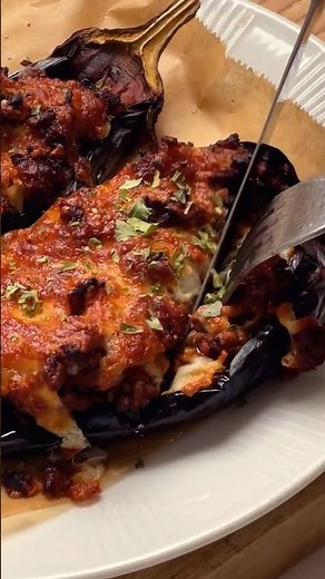 🍆 Stuffed Eggplant