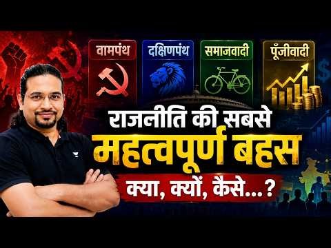 Left Wing, Right Wing, Socialism & Capitalism: ALL Political Ideologies Explained | Madhukar Kotawe