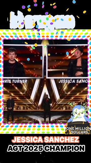 Congratulations! Jessica Sanchez - America’s Got Talent 2025 CHAMPION Prize: $1,000,000 @highlight Showbiz On The Go | Joey Austria