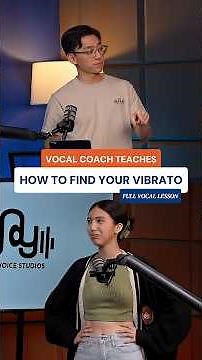 HOW TO DO VIBRATO #vocalcoach #shorts