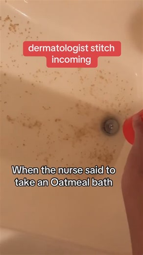 Dr. Neera Nathan on Instagram: "Oatmeal baths for eczema? I swear by this hack as a dermatologist, but here’s the right way to do it for the most skin benefits: Colloidal oatmeal is a special type of oatmeal that is made from whole oats to maximize its healing benefits, and has been used by dermatologists for YEARS to help heal eczema and dry skin in children and adults of all ages. It’s rich in vitamins and antioxidants, like vitamin E, and it’s finely ground so it can evenly coat the skin to h