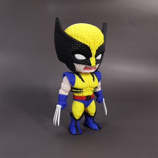 3D Printed Wolverine Figure – Superhero Collectible – Comic Inspired Display Model – Mutant Hero Desk Decor – Gift for Comic Fans - Etsy