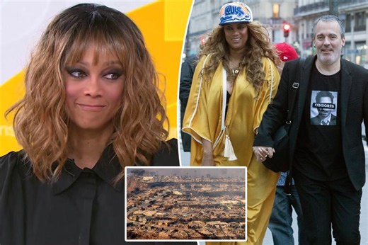 Tyra Banks emotionally reveals on TV that her house burnt down in LA fires: ‘It’s tough’