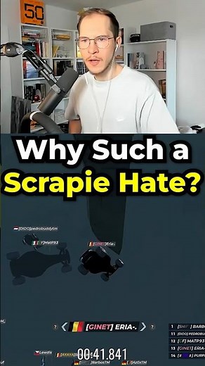 Why Such A Scrapie Hate?🤬 #trackmania #granady #shorts