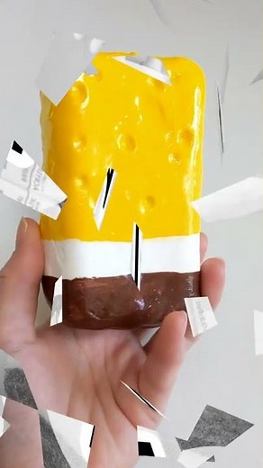 Easy DIY sponge squishies made with 100-yen store materials!