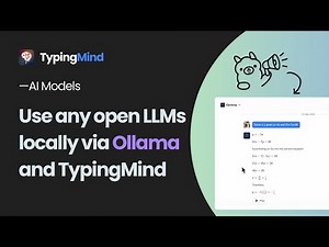 Use open-source LLMs locally with Ollama on TypingMind (Llama3, phi3, wizardlm2, mistral, gemma...)