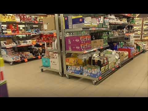 Einkaufen im Supermarkt ASMR Geräusche mit sprechenden Menschen Sound Geräusch gegen Einsamkeit