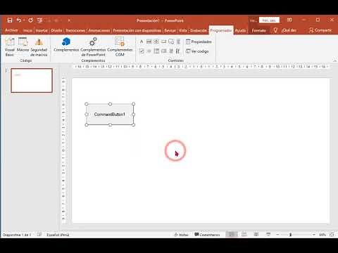 Cómo hacer un botón de salir del programa Powerpoint con visual basic