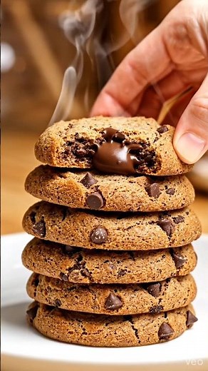 Chickpea Chocolate Chip Cookies #cake #cakerecipe
